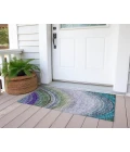 Chantille ACN584 Teal 1'8" x 2'6" Rug