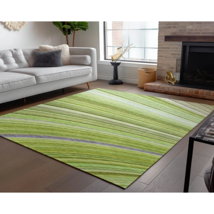 Chantille ACN585 Aloe 5' x 7'6" Rug