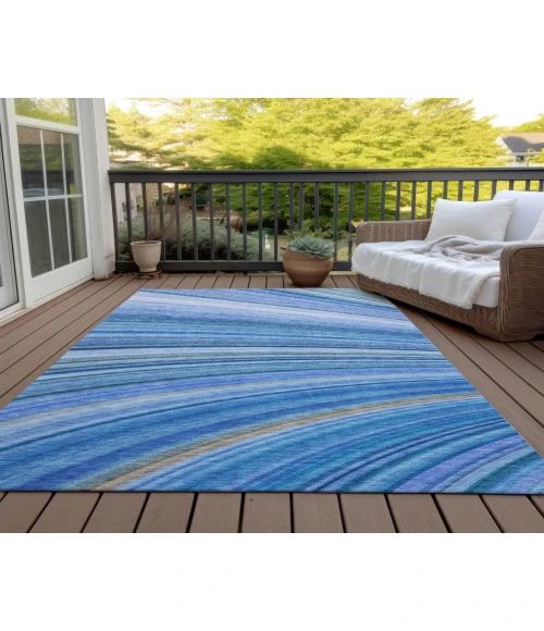 Chantille ACN585 Blue 2'6" x 3'10" Rug