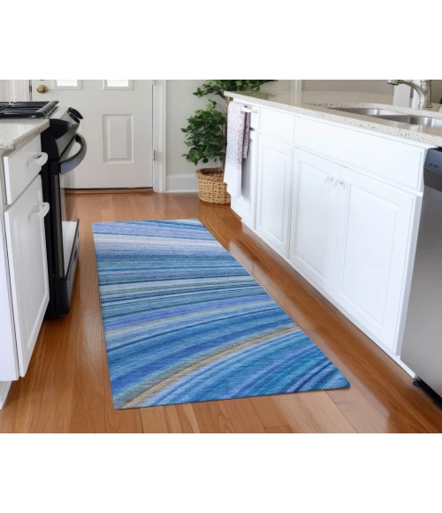 Chantille ACN585 Blue 2'3" x 7'6" Rug