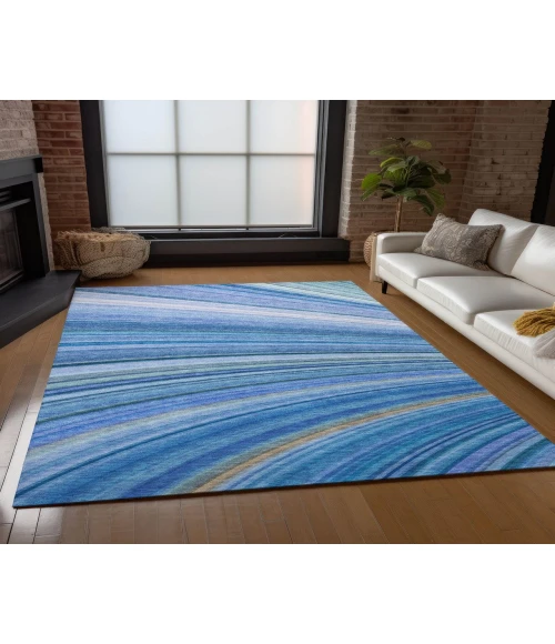 Chantille ACN585 Blue 2'6" x 3'10" Rug