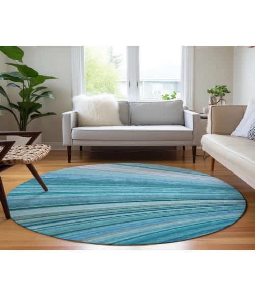 Chantille ACN585 Teal 8' x 8' Rug