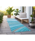 Chantille ACN585 Teal 2'3" x 7'6" Rug