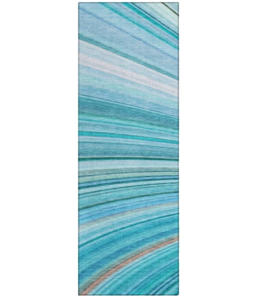 Chantille ACN585 Teal 2'3" x 7'6" Rug