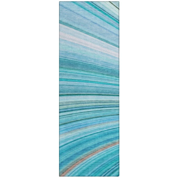 Chantille ACN585 Teal 2'3" x 7'6" Rug