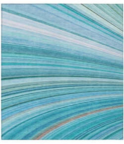 Addison Chantille ACN585 Teal 9 ft. x 12 ft. Rectangle Rug