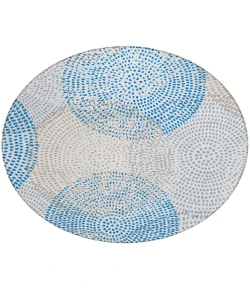 Addison Chantille ACN586 Ivory 8 ft. x 8 ft. Round Rug