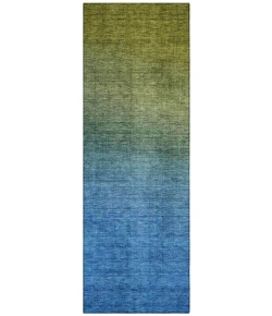 Addison Chantille ACN587 Olive 2 ft. 3 in. x 7 ft. 6 in. Runner Rug