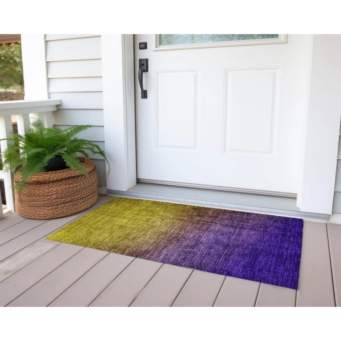 Chantille ACN587 Purple 1'8" x 2'6" Rug
