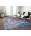 Chantille ACN588 Blue 3' x 5' Rug