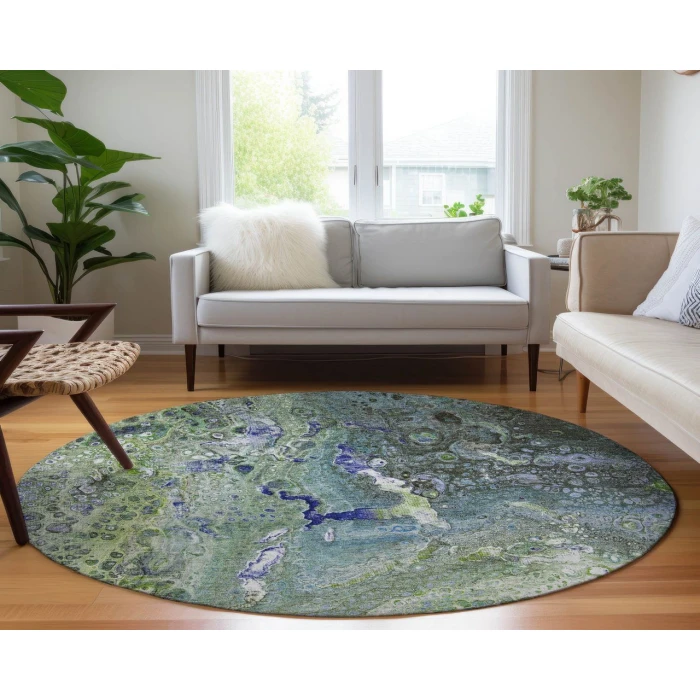 Chantille ACN588 Green 8' x 8' Rug