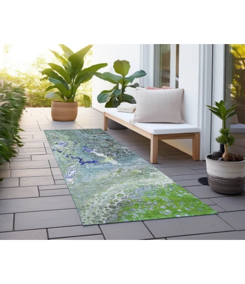 Chantille ACN588 Green 2'3" x 7'6" Rug