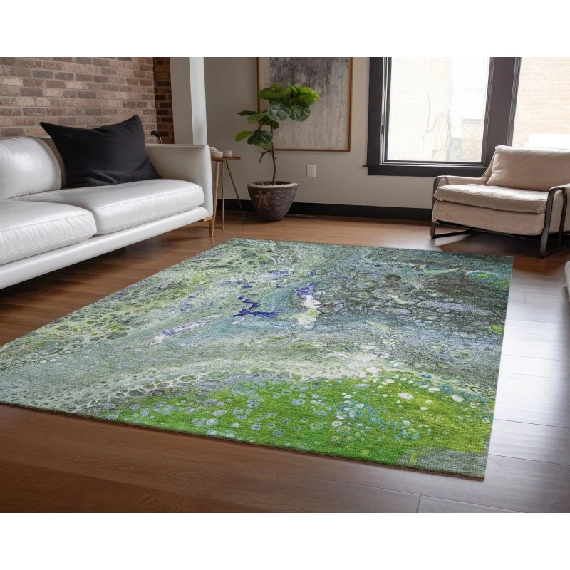 Chantille ACN588 Green 9' x 12' Rug