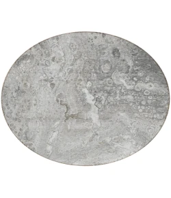 Addison Chantille ACN588 Silver 8 ft. x 8 ft. Round Rug