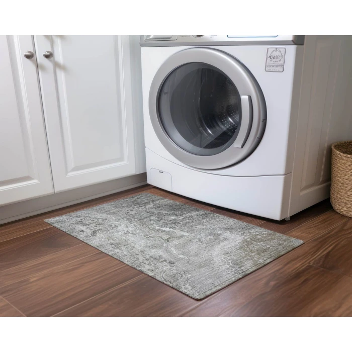 Chantille ACN588 Silver 1'8" x 2'6" Rug