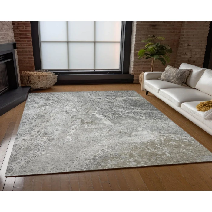 Chantille ACN588 Silver 3' x 5' Rug