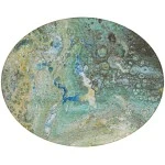 Addison Chantille ACN588 Teal 8 ft. x 8 ft. Round Rug