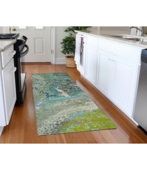 Chantille ACN588 Teal 2'3" x 7'6" Rug