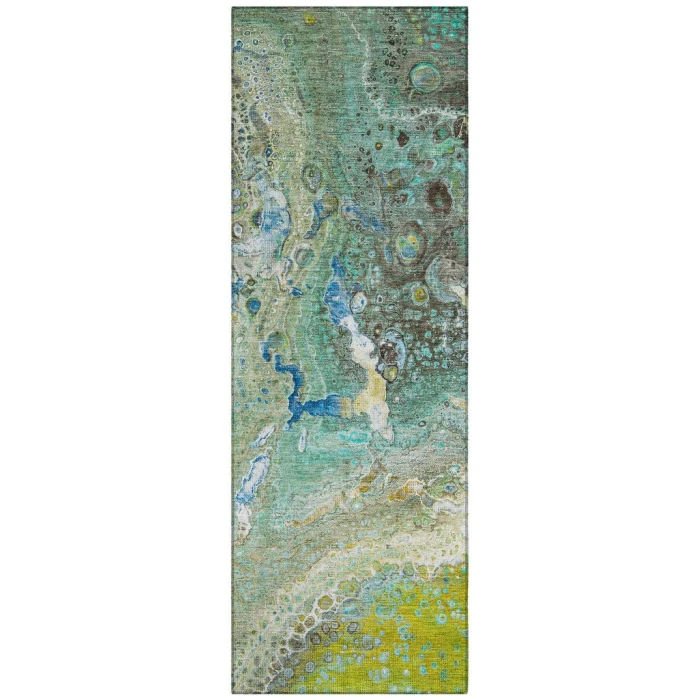 Chantille ACN588 Teal 2'3" x 7'6" Rug