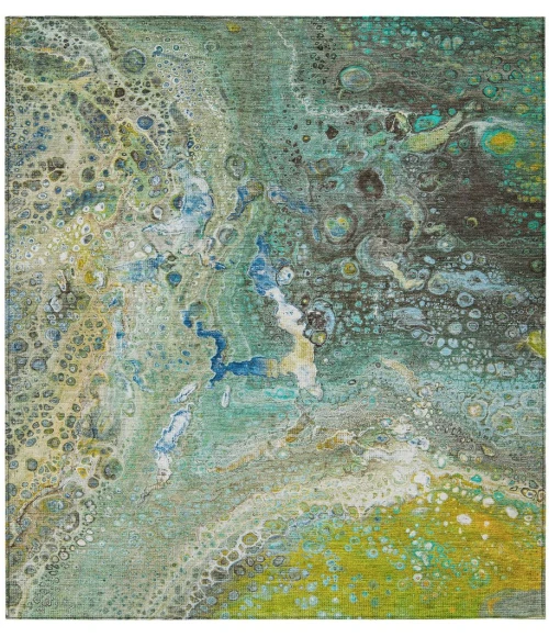 Chantille ACN588 Teal 3' x 5' Rug