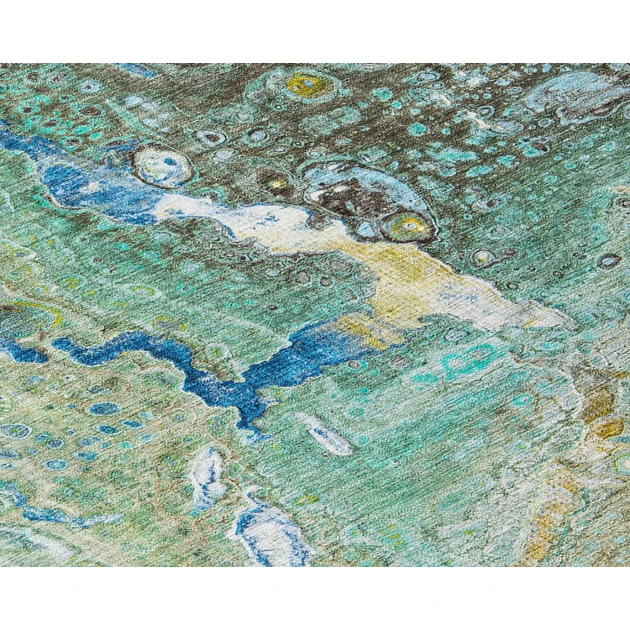 Chantille ACN588 Teal 2'3" x 7'6" Rug