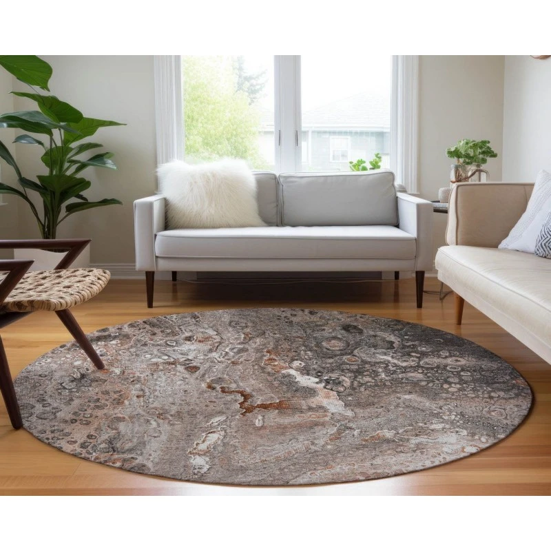 Chantille ACN588 Terracotta 8' x 8' Rug