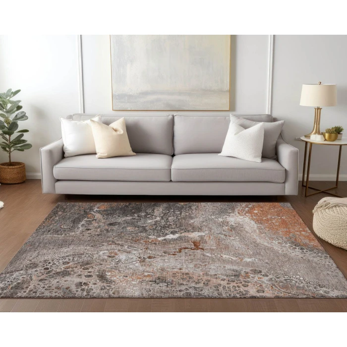 Chantille ACN588 Terracotta 3' x 5' Rug
