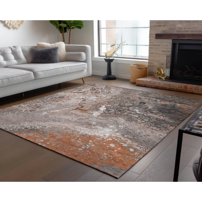 Chantille ACN588 Terracotta 3' x 5' Rug
