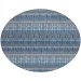 Addison Chantille ACN589 Blue 8 ft. x 8 ft. Round Rug