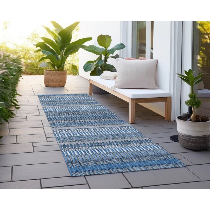 Chantille ACN589 Blue 2'3" x 7'6" Rug