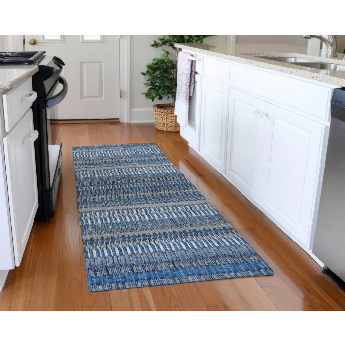 Chantille ACN589 Blue 2'3" x 7'6" Rug