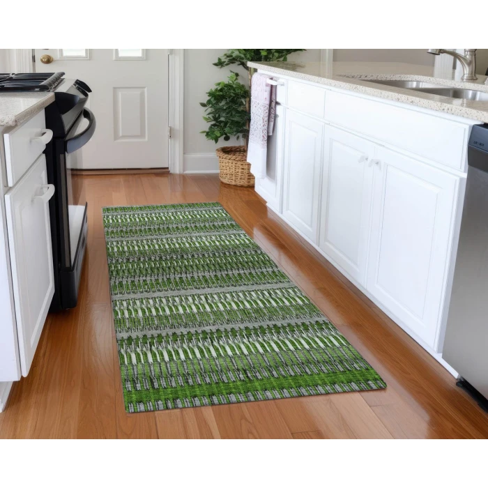 Chantille ACN589 Green 2'3" x 7'6" Rug