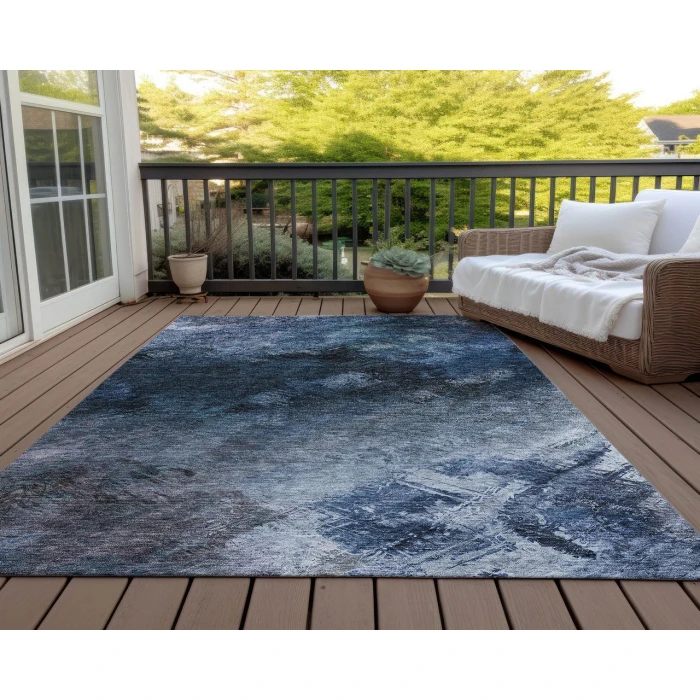 Chantille ACN590 Blue 10' x 14' Rug