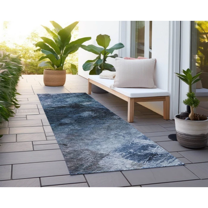 Chantille ACN590 Blue 2'3" x 7'6" Rug
