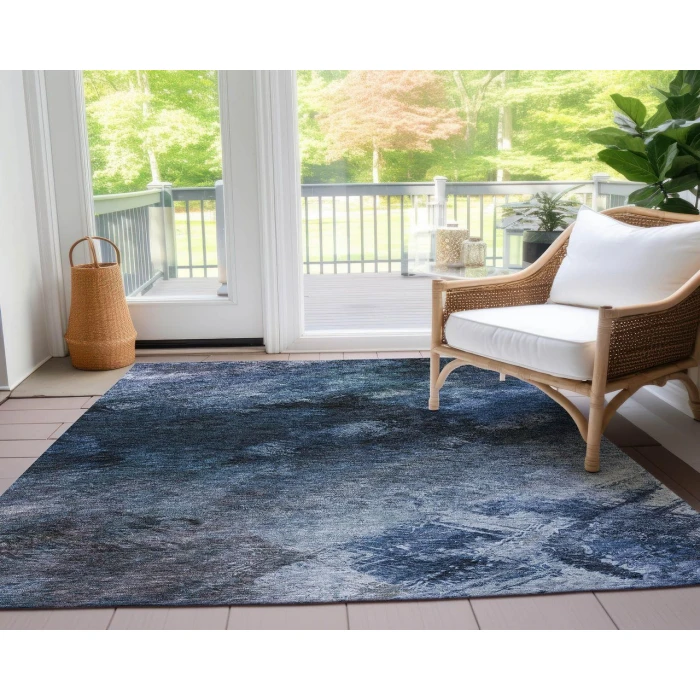 Chantille ACN590 Blue 10' x 14' Rug