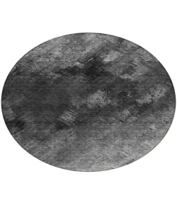 Addison Chantille ACN590 Gray 8 ft. x 8 ft. Round Rug