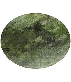 Addison Chantille ACN590 Green 8 ft. x 8 ft. Round Rug