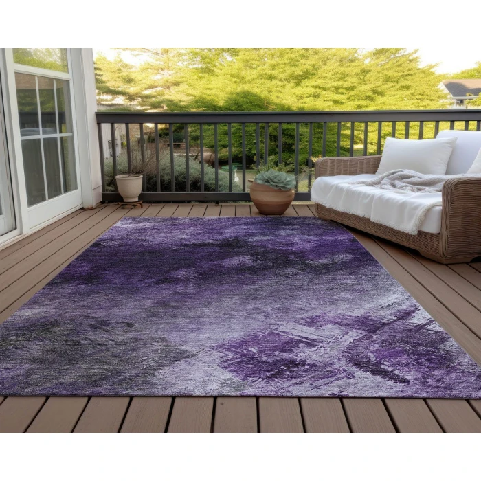 Chantille ACN590 Purple 2'6" x 3'10" Rug
