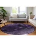 Chantille ACN590 Purple 8' x 8' Rug