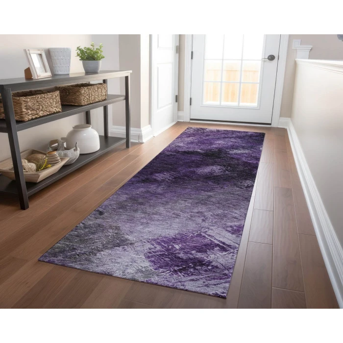 Chantille ACN590 Purple 2'3" x 7'6" Rug