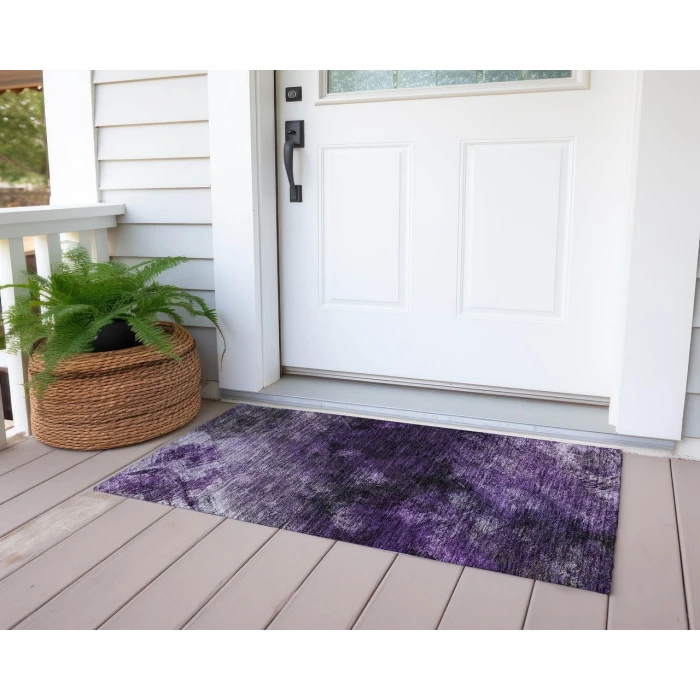 Chantille ACN590 Purple 1'8" x 2'6" Rug