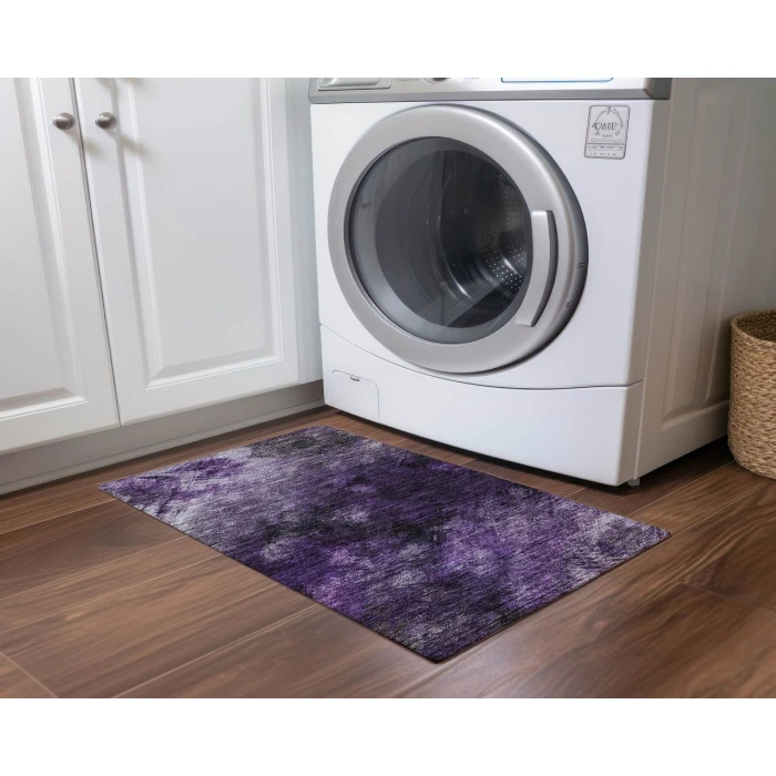 Chantille ACN590 Purple 1'8" x 2'6" Rug