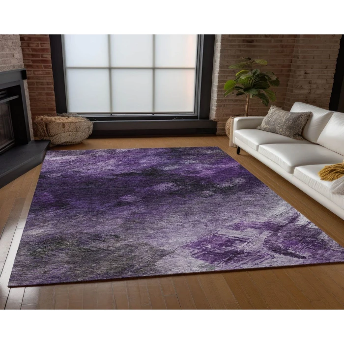 Chantille ACN590 Purple 2'6" x 3'10" Rug