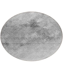 Addison Chantille ACN590 Silver 8 ft. x 8 ft. Round Rug