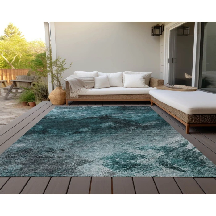 Chantille ACN590 Teal 8' x 10' Rug
