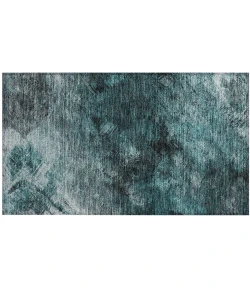 Addison Chantille ACN590 Teal 1 ft. 8 in. x 2 ft. 6 in. Rectangle Rug