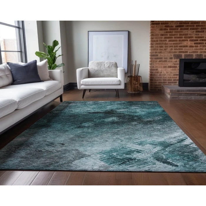 Chantille ACN590 Teal 8' x 10' Rug