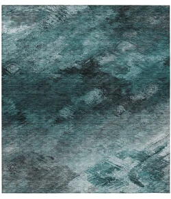 Addison Chantille ACN590 Teal 9 ft. x 12 ft. Rectangle Rug
