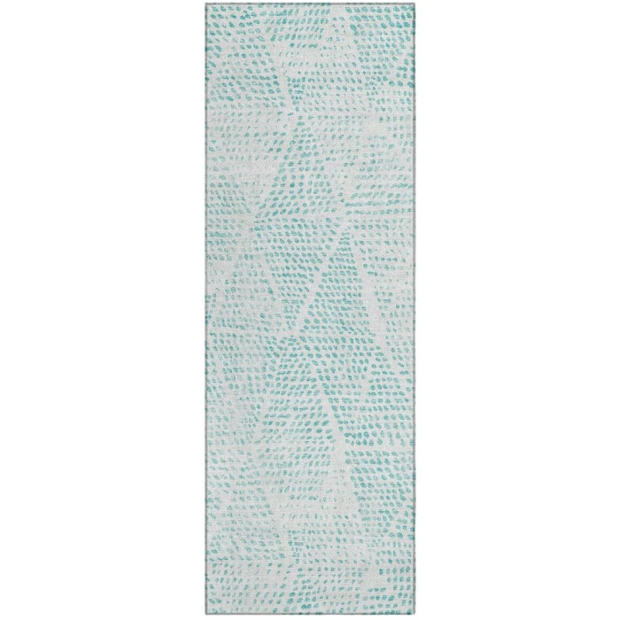 Chantille ACN591 Aqua 2'3" x 7'6" Rug