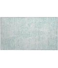 Chantille ACN591 Aqua 1'8" x 2'6" Rug
